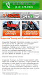Mobile Screenshot of grapevine.fwtow.com