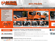 Tablet Screenshot of grapevine.fwtow.com